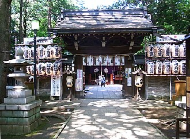 赤坂冰川神社